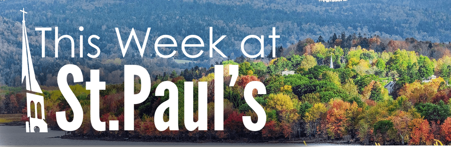 THis week at St Pauls Fall 2024 header