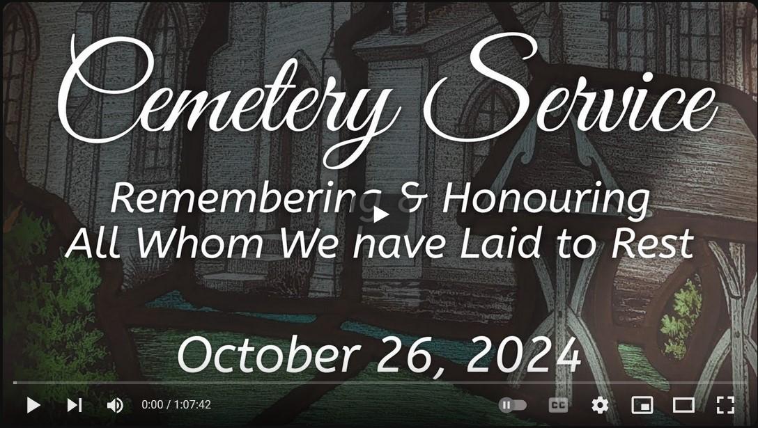 Watch St.Paul’s Cemetery Service