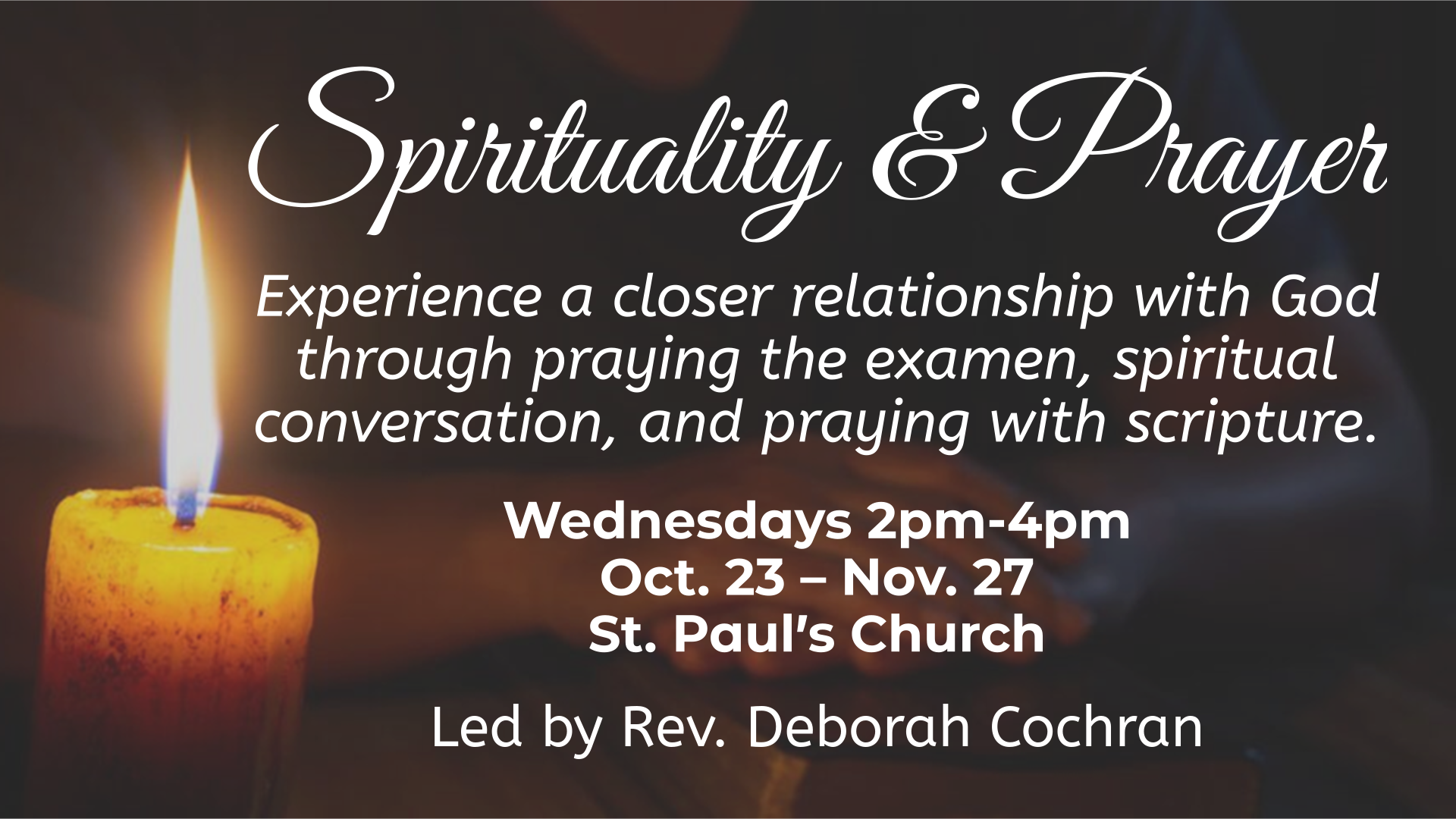 Spirituality & Prayer Series