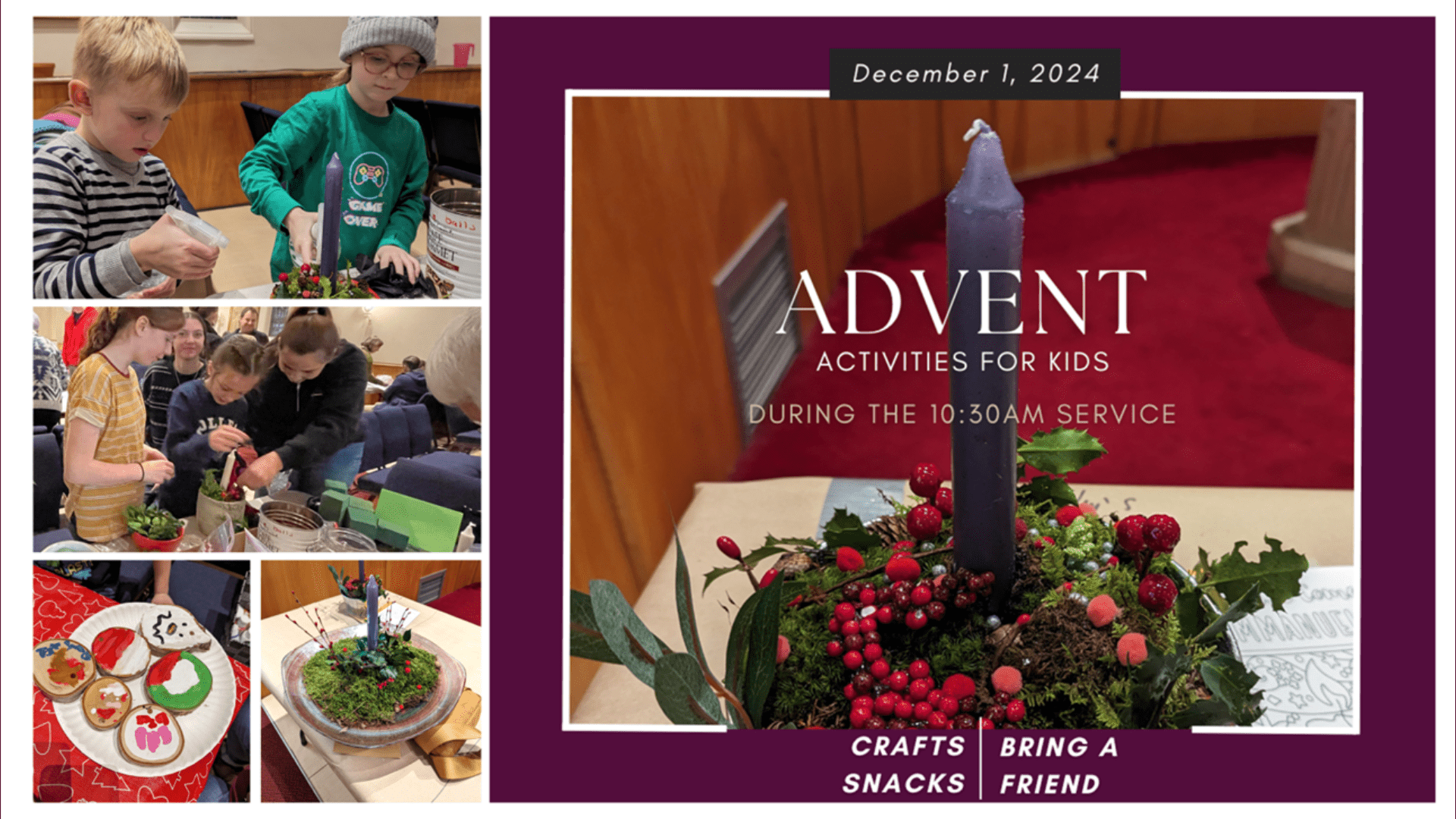 advent activites decemeber1