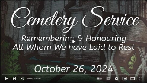 Cemetery Service Video Icon