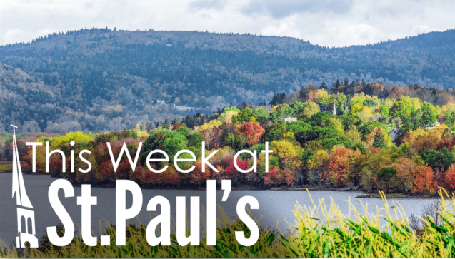 This week at St Pauls fall 2024 pic